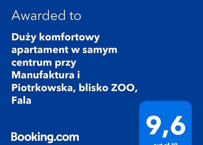 شقة Duzy Komfortowy Apartament W Samym Centrum Przy Manufaktura I Piotrkowska, Blisko Zoo, Fala